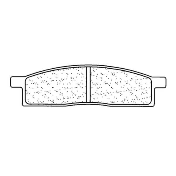 Plaquettes de frein CL BRAKES Off-Road métal fritté - 2424MX10