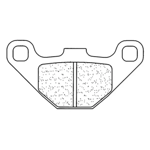Plaquettes de frein CL BRAKES Quad métal fritté - 2466ATV1