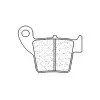 Plaquettes de frein CL BRAKES Off-Road métal fritté - 1076X59