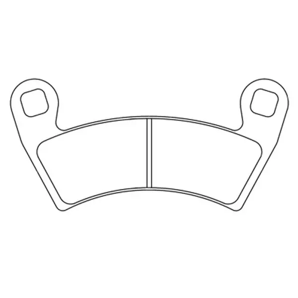 Plaquettes de frein CL BRAKES Quad métal fritté - 1229ATV1