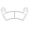 Plaquettes de frein CL BRAKES Quad métal fritté - 1229ATV1