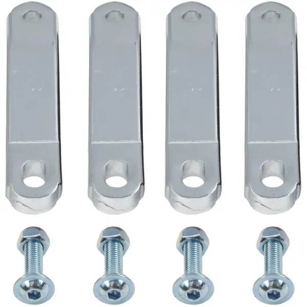 Kit fixation de bumper CROSS-PRO aluminium - Yamaha YFM350R Raptor