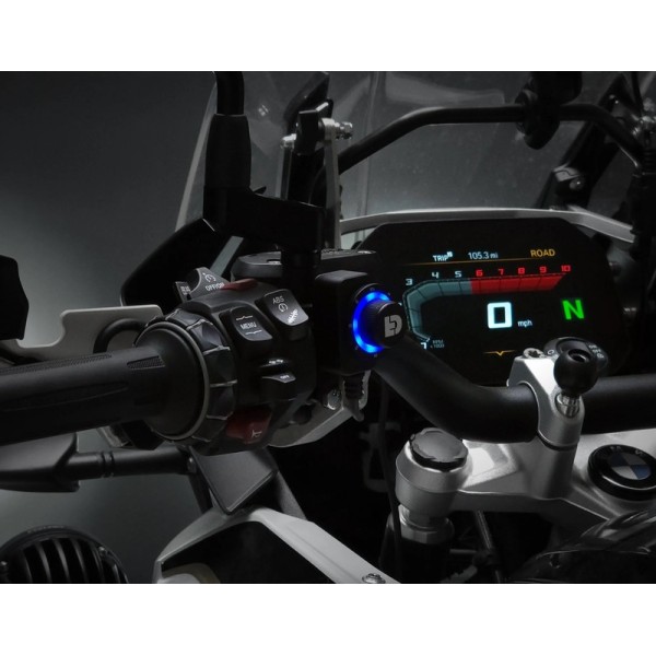 Contrôleur d\'éclairages DENALI DialDim pour BMW R1250GS