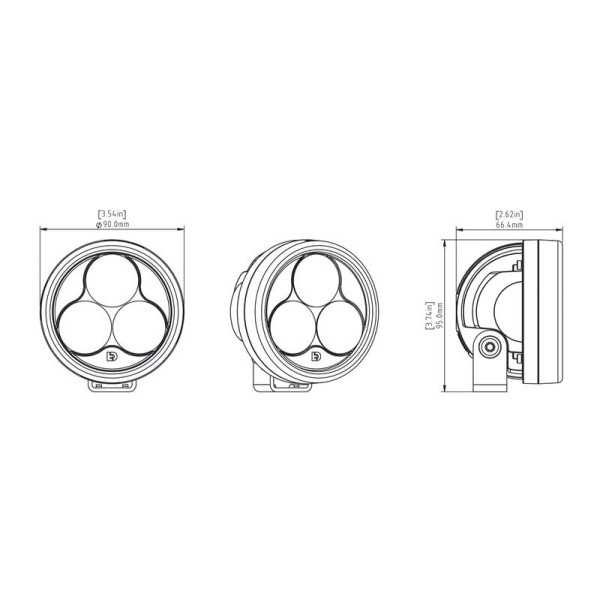 Kit d\'éclairages DENALI D3 CANsmart™ GEN II