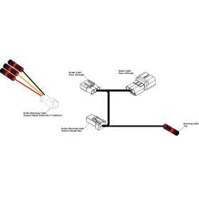 Adaptateur de câblage de feu stop DENALI