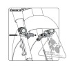 Support éclairage DENALI Kawasaki Vulcan/Yamaha Star Cruisers