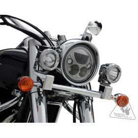 Support éclairage DENALI kit adaptateur phare M7 Suzuki
