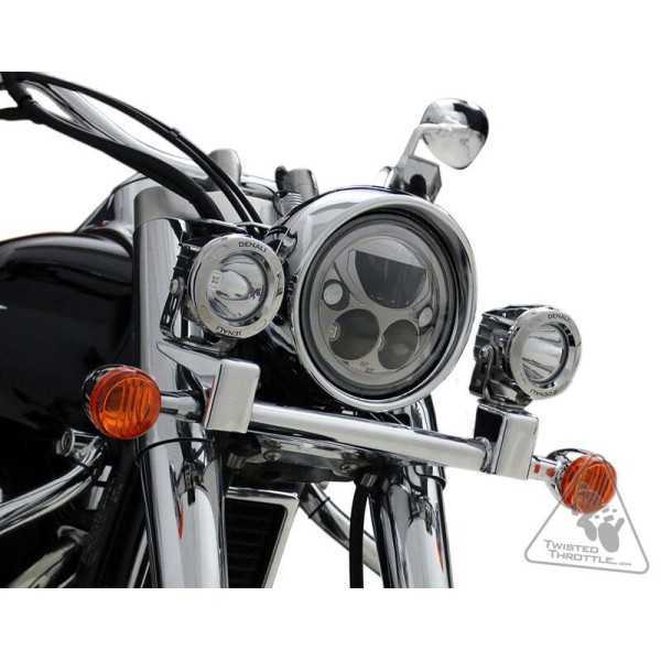 Support éclairage DENALI kit adaptateur phare M7 Suzuki