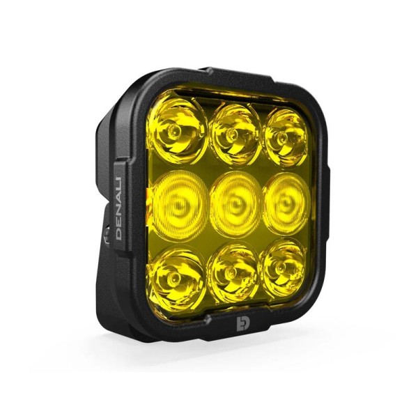 Éclairage additionnel DENALI DL9 Hybrid Driving - jaune