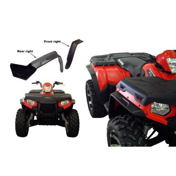 Kit d'extension d'ailes DIRECTION 2 noir Polaris