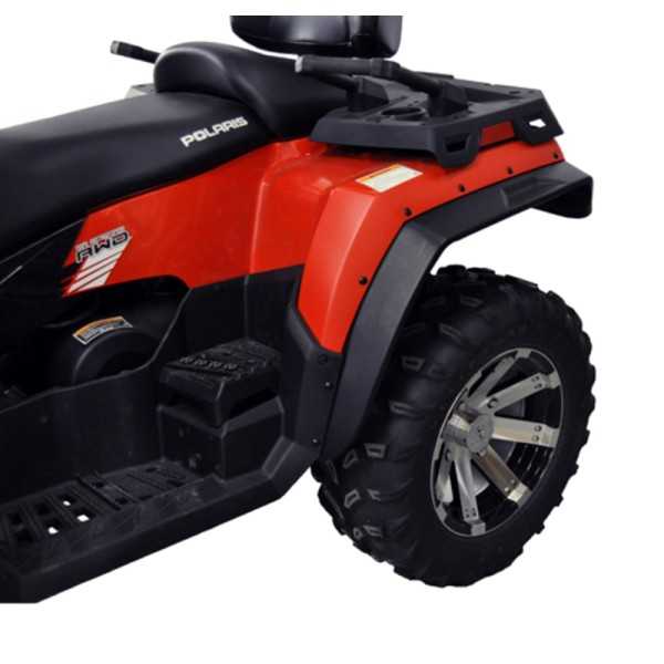 Kit d'extension d'ailes DIRECTION 2 noir Polaris Touring 500 H.O