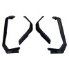 Kit d'extension d'ailes DIRECTION 2 noir - Suzuki Kingquad 500/750