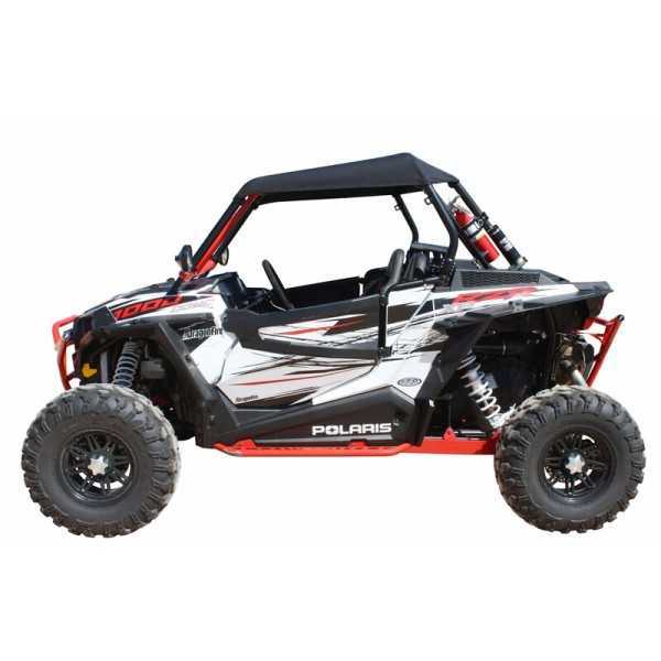 Toit en toile DRAGONFIRE noir Polaris RZR1000 XP