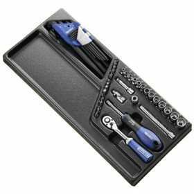Module d'outils EXPERT douilles et cliquets 1/4'' - plateau plastique