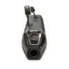 Silencieux FRESCO Carby aluminium noir/casquette carbone