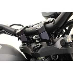 Pontets de guidon GILLES TOOLING 2DGT réglables noir Yamaha MT-07