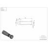 Repose-pieds passager GILLES TOOLING Sport argent Honda
