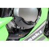 Couvre-carter moteur gauche GILLES TOOLING noir Kawasaki Ninja ZX-10R