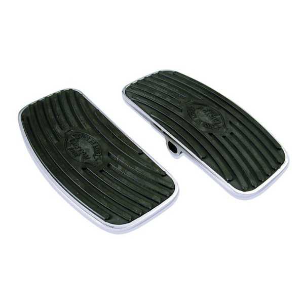 Marchepieds pilote HAC fixe chrome Susuki VS1400 Intruder
