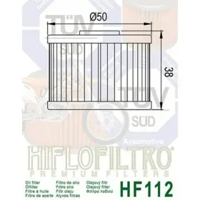 Filtre à huile HIFLOFILTRO - HF112