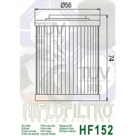 Filtre à huile HIFLOFILTRO - HF152