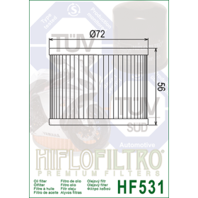 Filtre à huile HIFLOFILTRO - HF531 Suzuki
