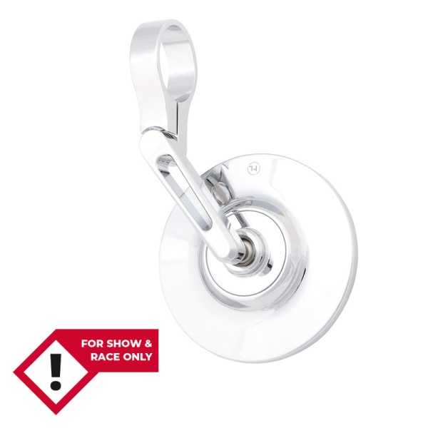 Rétroviseur embout de guidon HIGHSIDER pro Conero-XS universel - chromé