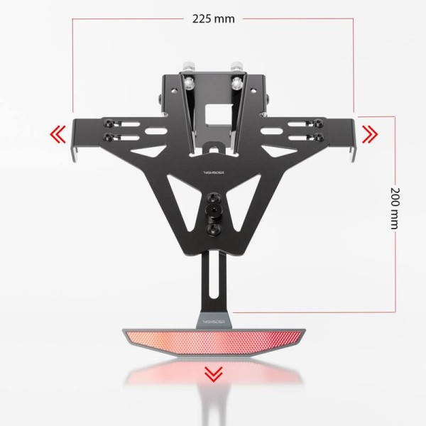 Support de plaque HIGHSIDER pro Akron-RS