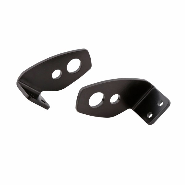 Adaptateurs pour clignotants HIGHSIDER pro modèle d’origine - pour support de plaque Suzuki - noir - la paire