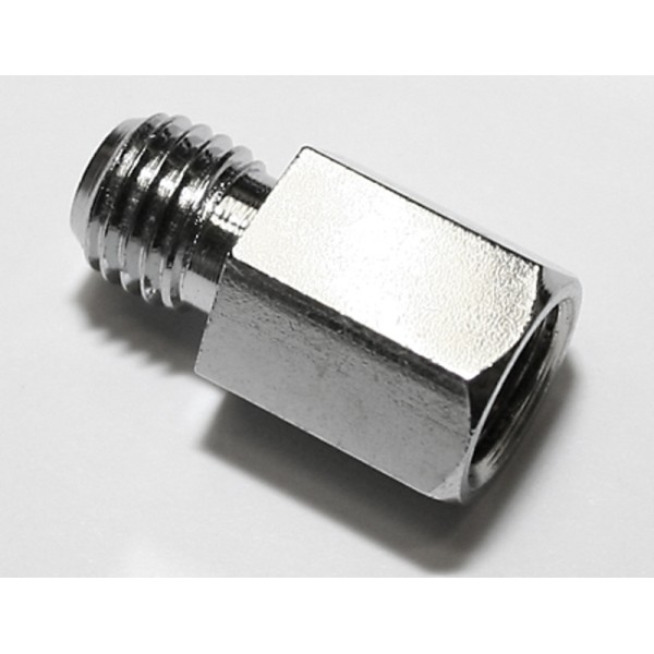 Adaptateur de rétroviseur HIGHSIDER smart M10 filetage à droit M10 - chromé