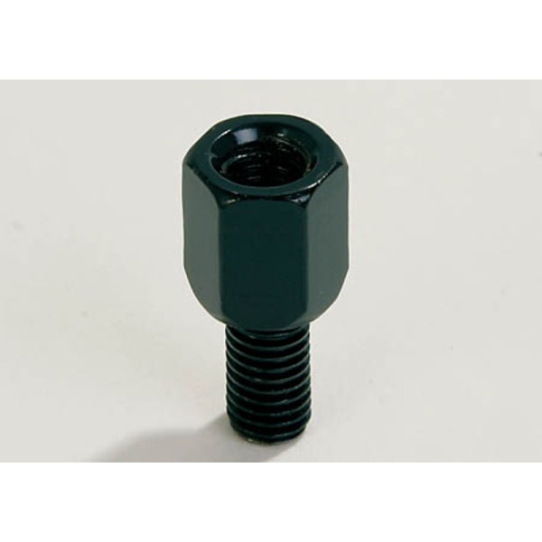 Adaptateur de rétroviseur HIGHSIDER smart M8 filetage à droit M10 - noir