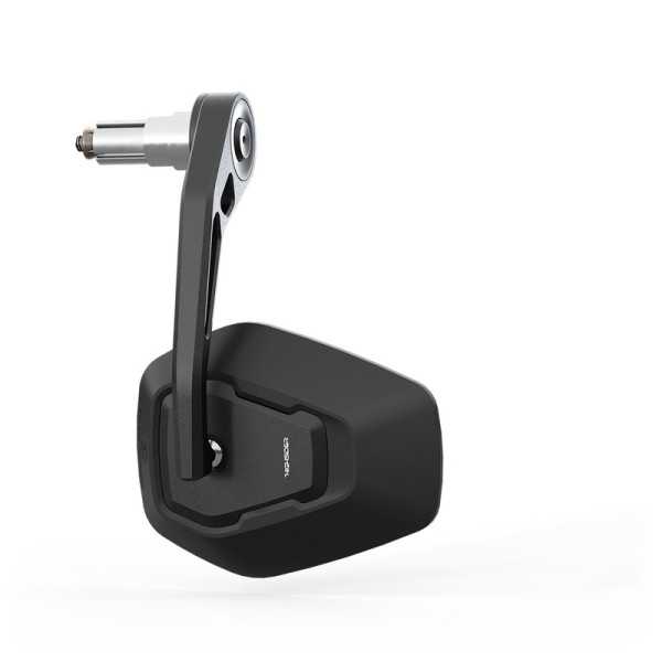 Rétroviseur embout de guidon HIGHSIDER pro Esagano-RS EVO - noir/noir