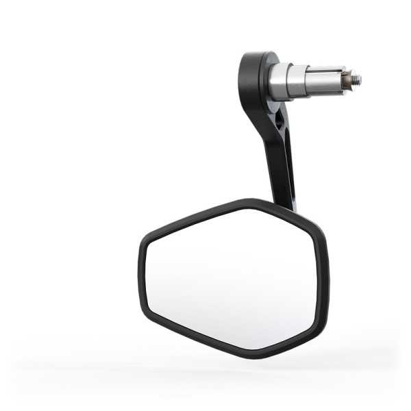 Rétroviseur embout de guidon HIGHSIDER pro Esagano-RS EVO - noir/noir