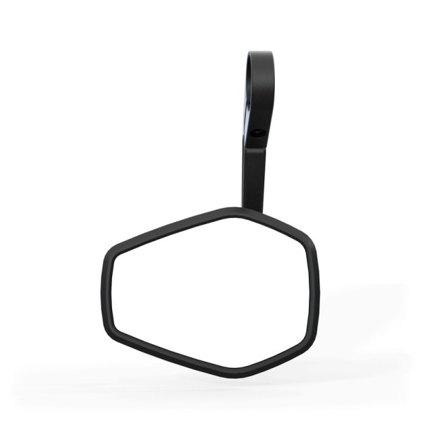 Rétroviseur embout de guidon HIGHSIDER pro Esagano-RS long - noir/argent