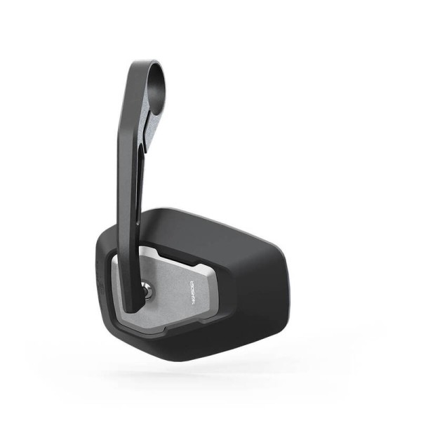 Rétroviseur embout de guidon HIGHSIDER pro Esagano-RS long - noir/argent