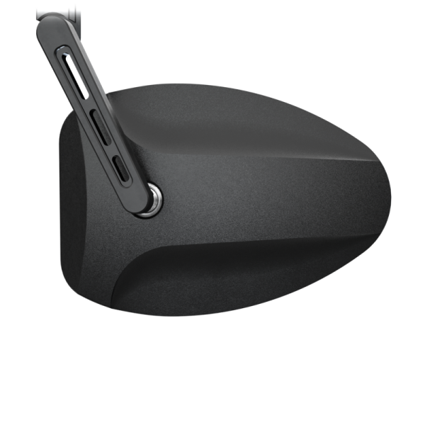 Rétroviseur d\'embout de guidon HIGHSIDER pro Ferrara 2 court - noir - l\'unité