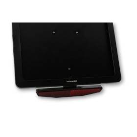 Plaque de montage de plaque d'immatriculation CNC HIGHSIDER, anodisé noir