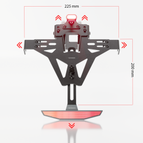 Support de plaque HIGHSIDER pro Akron-RS Pro