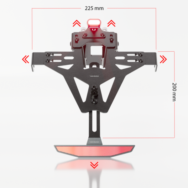 Support de plaque HIGHSIDER pro Akron-RS