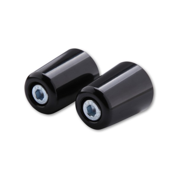 Embouts de guidon HIGHSIDER smart - différents modèles Kawasaki OEM - noir - la paire