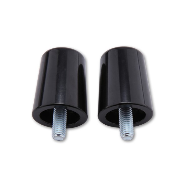 Embouts de guidon HIGHSIDER smart - différents modèles Kawasaki OEM - noir - la paire
