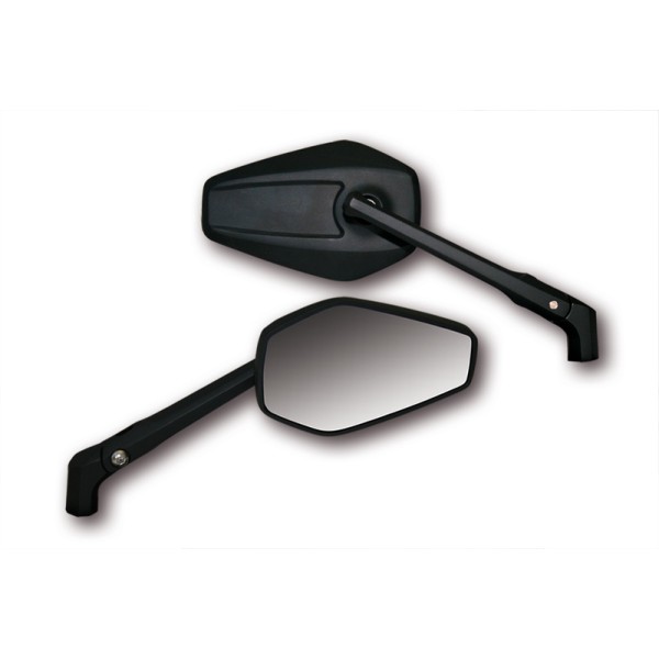 Rétroviseur de guidon HIGHSIDER smart Booster 2 - noir