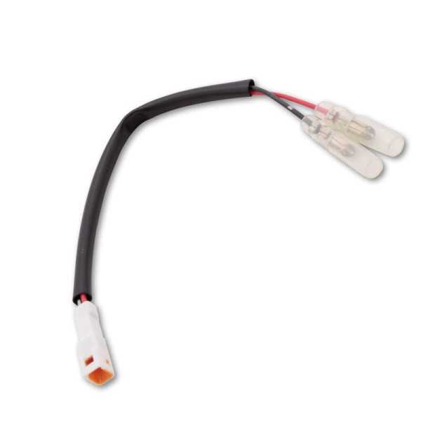 Câble adaptateur HIGHSIDER smart Type 9 pour éclairage de plaque - à l\'unité