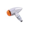Clignotant HIGHSIDER smart Micro-Bullet homologué - verre orange - la paire