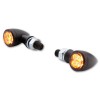 Clignotant LED HIGHSIDER smart Sixteen Bullet homologué - verre fumé - la paire