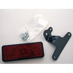 Catadioptre HIGHSIDER smart avec support universel - rouge