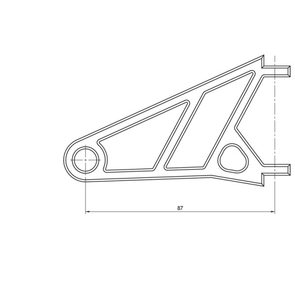 Jeu de supports de phare HIGHSIDER pro - Ø 42-43 mm