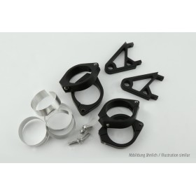 Kit de fixation de phare HIGHSIDER pro XS - Ø 35-37 mm - chromé