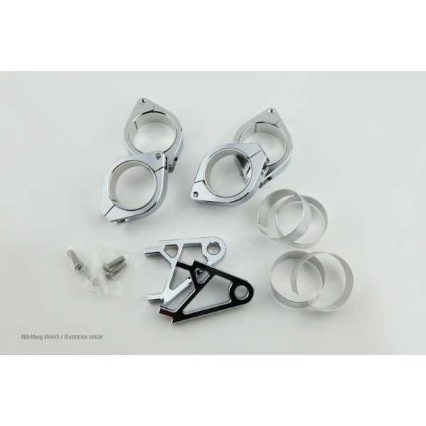 Jeu de supports de phare HIGHSIDER pro XS - Ø 47-54 mm