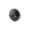 Feu avant LED HIGHSIDER pro Yuma 2 Type 11 - 7 pouces - avec TFL - homologué E - chromé - à l\'unité